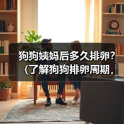 狗狗姨妈后多久排卵?(了解狗狗排卵周期,细心呵护你的宠物)(图2) 狗狗姨妈后多久排卵|科学掌握繁殖周期全攻略(图2)
