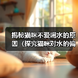 猫咪不爱喝水原因揭秘｜科学补水全攻略