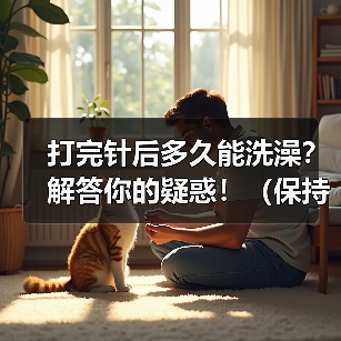 打完针后多久能洗澡?解答你的疑惑!(保持伤口干燥是关键,快速洗澡的秘诀是什么?)(图4) 打完针后洗澡注意事项|伤口护理全攻略(图4)
