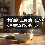小狗的门卫职责(忠诚守护家园的小狗们)(图2) 小狗看门职责与训练技巧|家庭守护全攻略(图2)