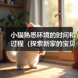 小猫熟悉环境的时间和过程(探索新家的宝贝猫咪是怎样逐渐适应的)(图2) 小猫适应新家全过程|新手养猫指南(图2)