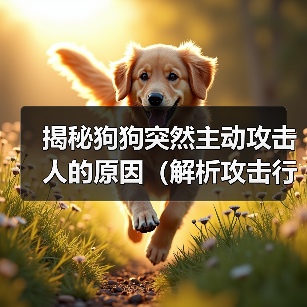 揭秘狗狗突然主动攻击人的原因(解析攻击行为背后的关键因素与应对方法)(图3) 狗狗突然攻击人原因解析|科学应对全攻略(图3)
