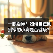 如何自查刚到家的小狗是否健康｜新手养狗全攻略(图2)