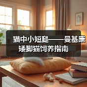 曼基康矮脚猫饲养全攻略｜新手必看实用指南(图4)