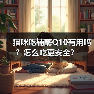 猫咪吃辅酶Q10有用吗？安全服用指南(图1)