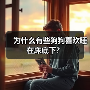 狗狗睡床底原因解析｜科学引导睡狗窝全攻略(图4)