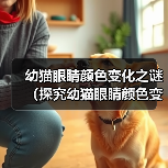 幼猫眼睛颜色变化之谜(探究幼猫眼睛颜色变化的原因与时间)(图2) 幼猫眼睛颜色变化原因与时间解析|全攻略(图2)