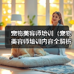 宠物美容师培训(宠物美容师培训内容全解析,助您成为行业专家)(图4) 宠物美容师培训内容全解析|行业专家成长指南(图4)