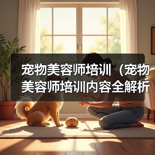 宠物美容师培训(宠物美容师培训内容全解析,助您成为行业专家)(图2) 宠物美容师培训内容全解析|行业专家成长指南(图2)