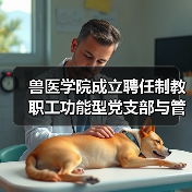 兽医学院成立聘任制教职工功能型党支部与管理委员会｜组织建设新举措(图4)