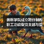 兽医学院成立聘任制教职工功能型党支部与管理委员会｜组织建设新举措(图3)
