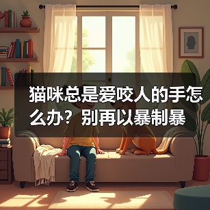 猫咪咬人手怎么办？纠正方法全攻略(图4)