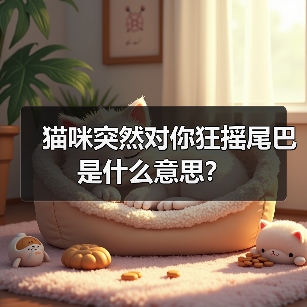 猫咪突然摇尾巴的含义解析｜行为信号全指南(图1)