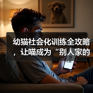 幼猫社会化训练全攻略｜让喵成为别人家的孩子(图4)