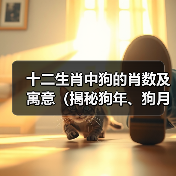 十二生肖狗年月日寓意解析｜生肖文化全攻略