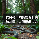 探讨打虫药的喂食时间与剂量(以健康喂食为前提,合理控制打虫药剂量)(图2) 打虫药喂食时间与剂量控制全攻略(图2)