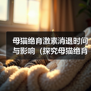 母猫绝育激素消退时间与影响全攻略