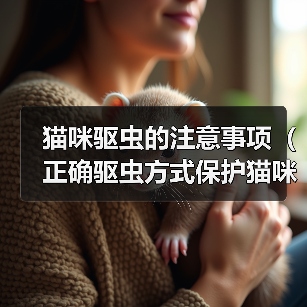 猫咪驱虫注意事项与正确方式｜健康保护全攻略(图4)