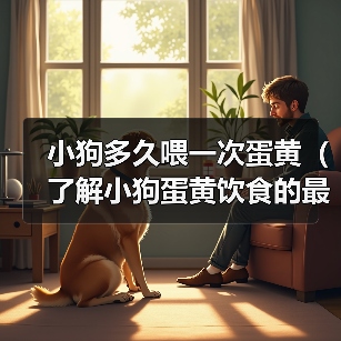 小狗多久喂一次蛋黄(了解小狗蛋黄饮食的最佳频率)(图3) 小狗喂蛋黄频率指南|科学喂养全攻略(图3)