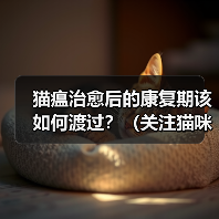 猫瘟康复期护理要点｜全面指南