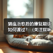 猫瘟治愈后的康复期该如何渡过?(关注猫咪的康复需要注意的关键细节)(图2) 猫瘟康复期护理要点|全面指南(图2)