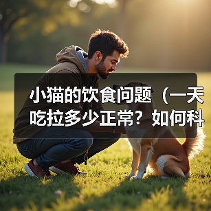 小猫的饮食问题(一天吃拉多少正常?如何科学喂养?)(图4) 小猫科学喂养指南|饮食量与注意事项全解析(图4)
