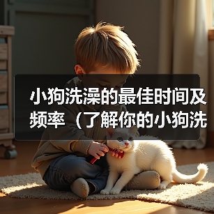 小狗洗澡的最佳时间及频率(了解你的小狗洗澡的最佳时间和频率有助于保持它的健康)(图4) 小狗洗澡最佳时间及频率|科学护理全攻略(图4)