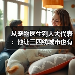 从宠物医生到人大代表:他让三四线城市也有了高品质宠物医疗服务(图2) 宠物医生转型人大代表|推动三四线城市宠物医疗发展(图2)