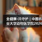 中国农业大学动物医学院学术岗招聘启动｜全健康守护指南