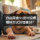自由采食与定时投喂哪种更适合猫咪｜养猫喂食指南(图3)