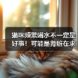 猫咪频繁喝水可能是肾病信号｜肾病早期症状识别指南(图3)