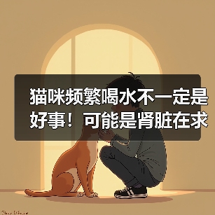 猫咪频繁喝水可能是肾病信号｜肾病早期症状识别指南(图4)
