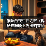 猫咪晚上外出归来的奥秘｜夜生活全攻略(图1)