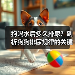 狗狗喝水后多久排尿？排尿规律全攻略