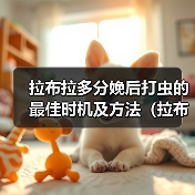 拉布拉多分娩后打虫的最佳时机及方法(拉布拉多分娩后多久可以打虫?怎么打虫?为什么要打虫?)(图3) 拉布拉多产后驱虫指南|科学时间与方法全解析(图3)