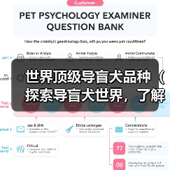 世界顶级导盲犬品种(探索导盲犬世界,了解5大顶级品种)(图2) 世界顶级导盲犬品种推荐|五大精选指南(图2)