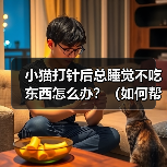 小猫打针后嗜睡拒食怎么办｜恢复食欲全攻略(图1)