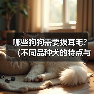 哪些狗狗需要拔耳毛?(不同品种犬的特点与耳毛清理方法)(图3) 哪些狗狗需要拔耳毛|耳毛清理实用指南(图3)