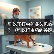 狗吃了打虫药多久见效?(狗吃打虫药的关键事项及时间预期)(图3) 狗狗吃打虫药多久见效|全面管理健康指南(图3)