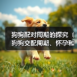 狗狗配对周期的探究(狗狗交配周期、怀孕和生育过程的关键要点)(图2) 狗狗配对周期与繁殖管理全攻略(图2)