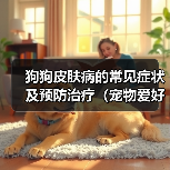 狗狗皮肤病的常见症状及预防治疗(宠物爱好者必看!狗狗皮肤病的预防和治疗方法)(图2) 狗狗皮肤病症状与防治方法|宠物健康实用指南(图2)