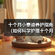 十个月小泰迪养护指南(如何科学护理十个月大的泰迪狗?)(图3) 十个月泰迪科学养护指南|全面实用技巧分享(图3)
