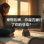 宠物医师,你是否履行了你的使命?(图1) 宠物医师的使命与责任思考|行业反思(图1)