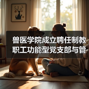 兽医学院成立聘任制教职工功能型党支部与管理委员会(图3) 兽医学院功能型党支部与管理委员会成立|组织建设新举措(图3)