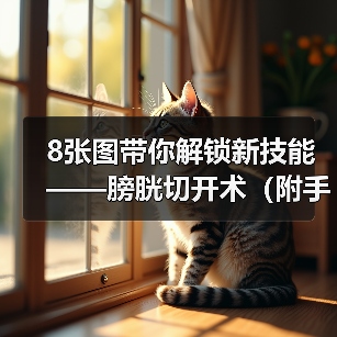 8张图带你解锁新技能——膀胱切开术(附手术视频)(图4) 膀胱切开术详解|附手术步骤与视频(图4)