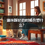 猫咪踩奶的时候在想什么?(图3) 猫咪踩奶行为解析|背后的心理暗示与应对方法(图3)