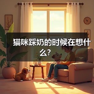 猫咪踩奶的时候在想什么?(图1) 猫咪踩奶行为解析|背后的心理暗示与应对方法(图1)