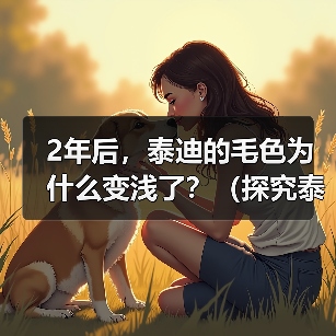 2年后,泰迪的毛色为什么变浅了?(探究泰迪毛色变浅的原因及解决方法)(图3) 泰迪毛色变浅原因及解决方法全攻略(图3)