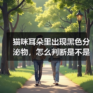 猫咪耳朵黑色分泌物怎么判断是不是耳螨｜诊断全攻略(图4)