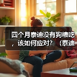 四个月泰迪没有狗粮吃,该如何应对?(泰迪狗狗生病,无法食用狗粮时该如何喂养?)(图1) 泰迪狗狗生病无法吃狗粮怎么办|喂养全攻略(图1)